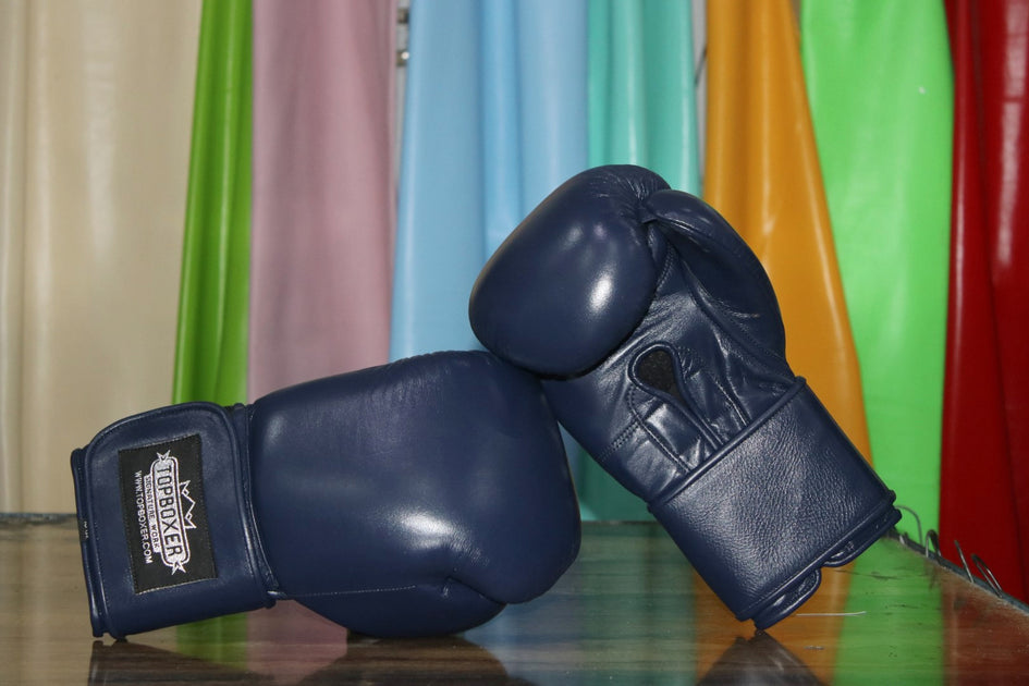 TopBoxer Win1 Navy Blue Boxing Gloves – TopBoxer Custom