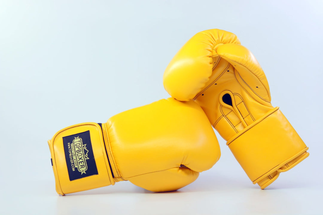 TopBoxer Win1 Yellow Boxing Gloves – TopBoxer Custom Boxing Equipment