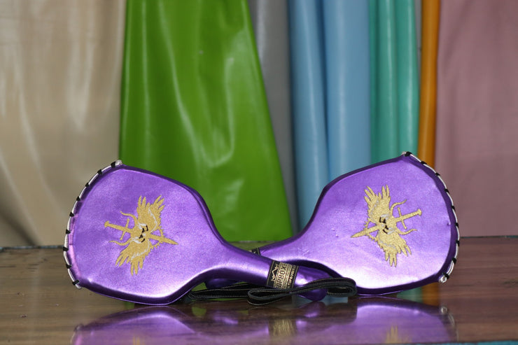 Punch Paddles (One Available) Metallic Purple