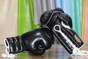 SALE: Old School 16oz Black with Welted Seams & Modern Padding