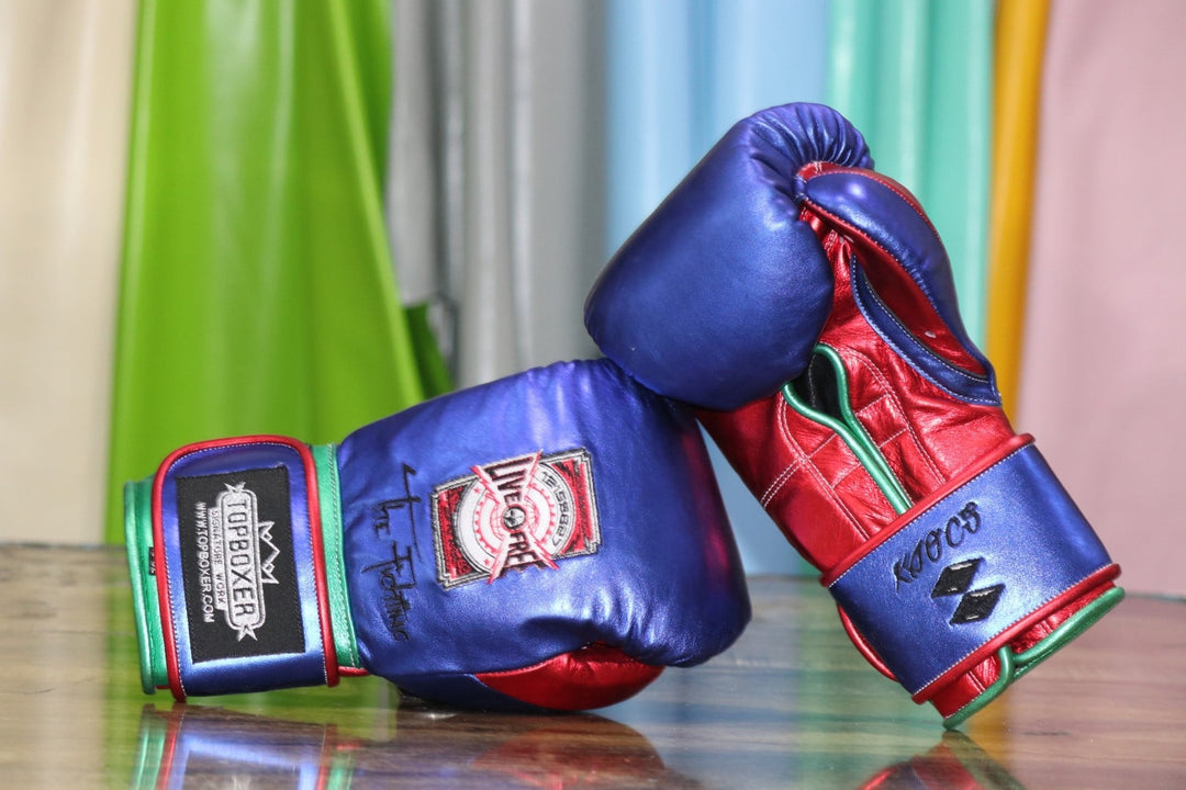 トレーニング用品 GRIT BOXING GLOVE LLIC LEATHER BULE GRIT BOXING GLOVE METALLIC LEATHER PINK