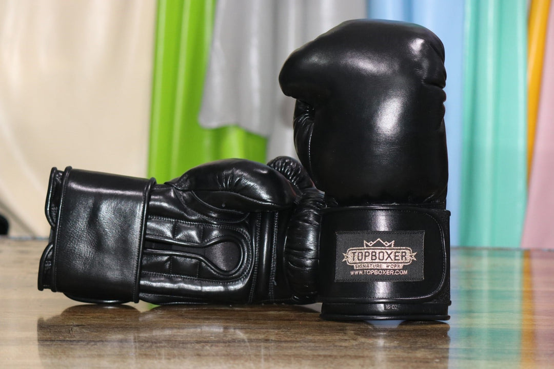 Old School Black – TopBoxer Custom Boxing Equipment