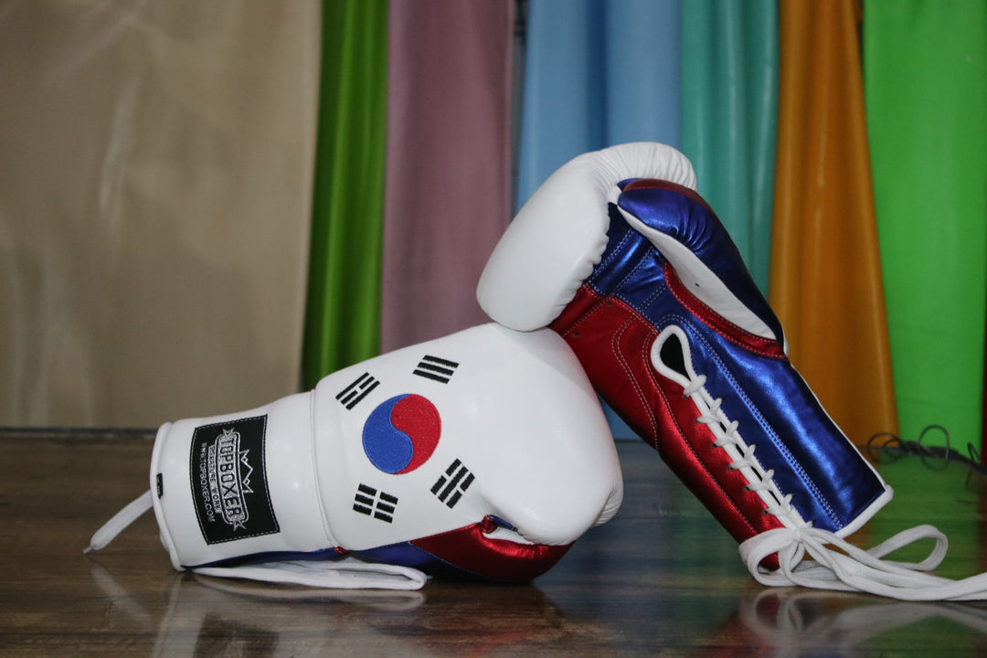 楽天市場】TOP BOXER [トップボクサー] 紐式 ボクシンググローブ