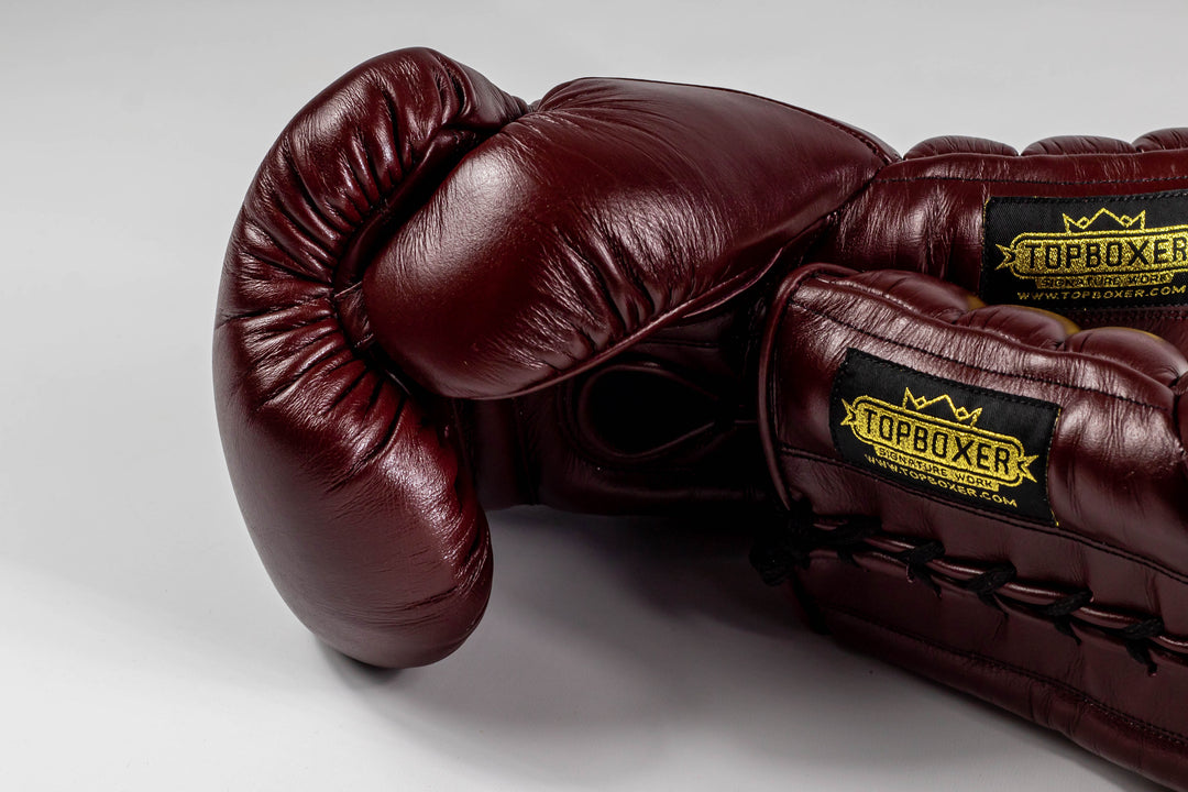 Old School (Modern Padding) Boxing Gloves – TopBoxer Custom Boxing