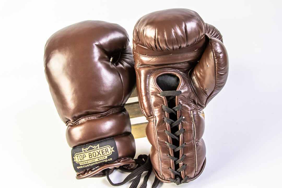 boxer gear Old School Brown – TopBoxer Custom Boxing Equipment