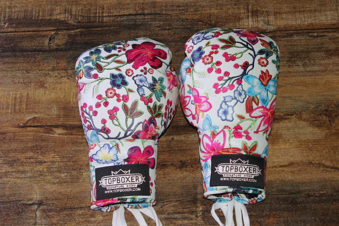 TopBoxer Win1 Boxing Gloves (Flowers) – TopBoxer Custom
