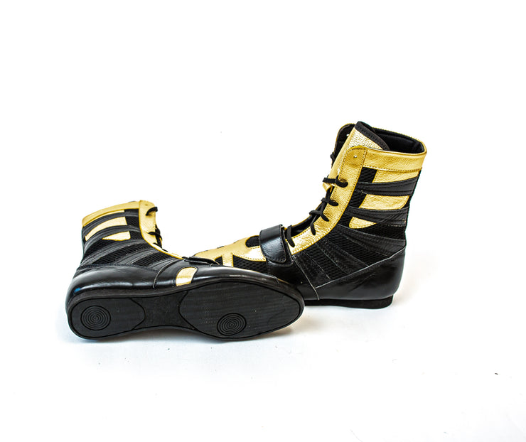 Vipers Boxing Trunks Viper Boxing Boots (Black) – TopBoxer Custom Boxing Equipment