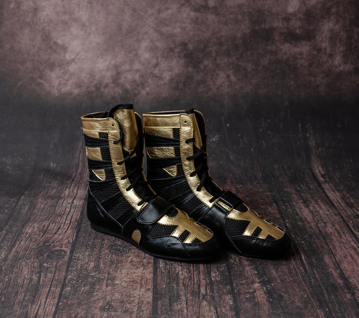 Viper Boxing Boots (Black) – TopBoxer Custom Boxing Equipment