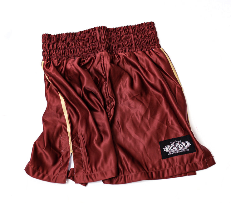 Maroon Boxing Shorts – TopBoxer Custom Boxing Equipment