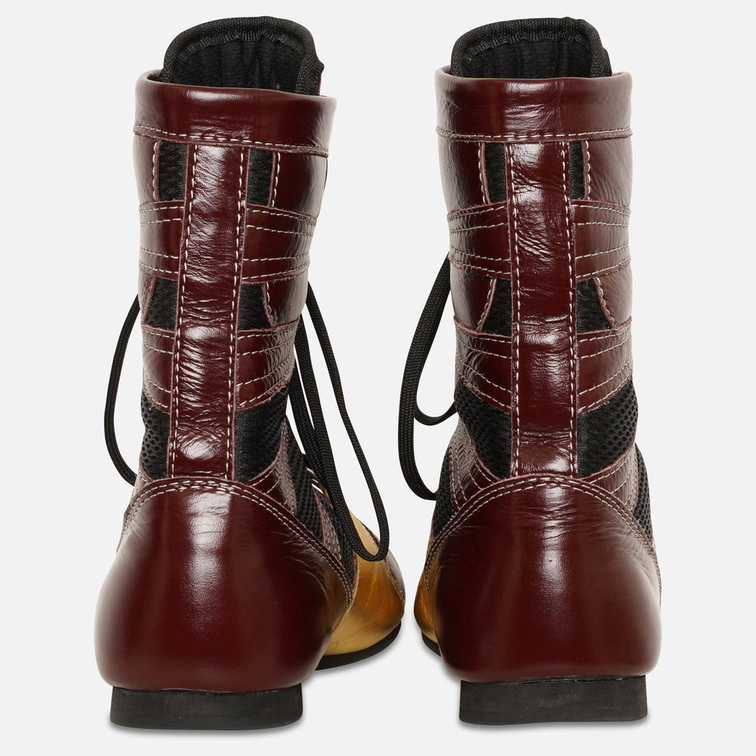 Old School Boxing Boots – TopBoxer Custom Boxing Equipment