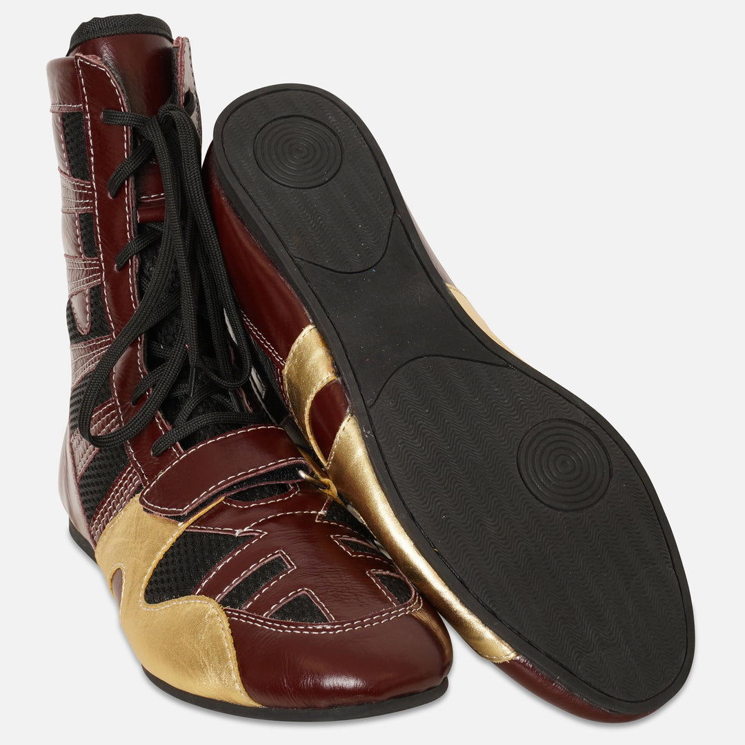 Old School Boxing Boots – TopBoxer Custom Boxing Equipment
